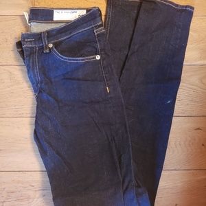 Rag and bone dark denim skinny jeans